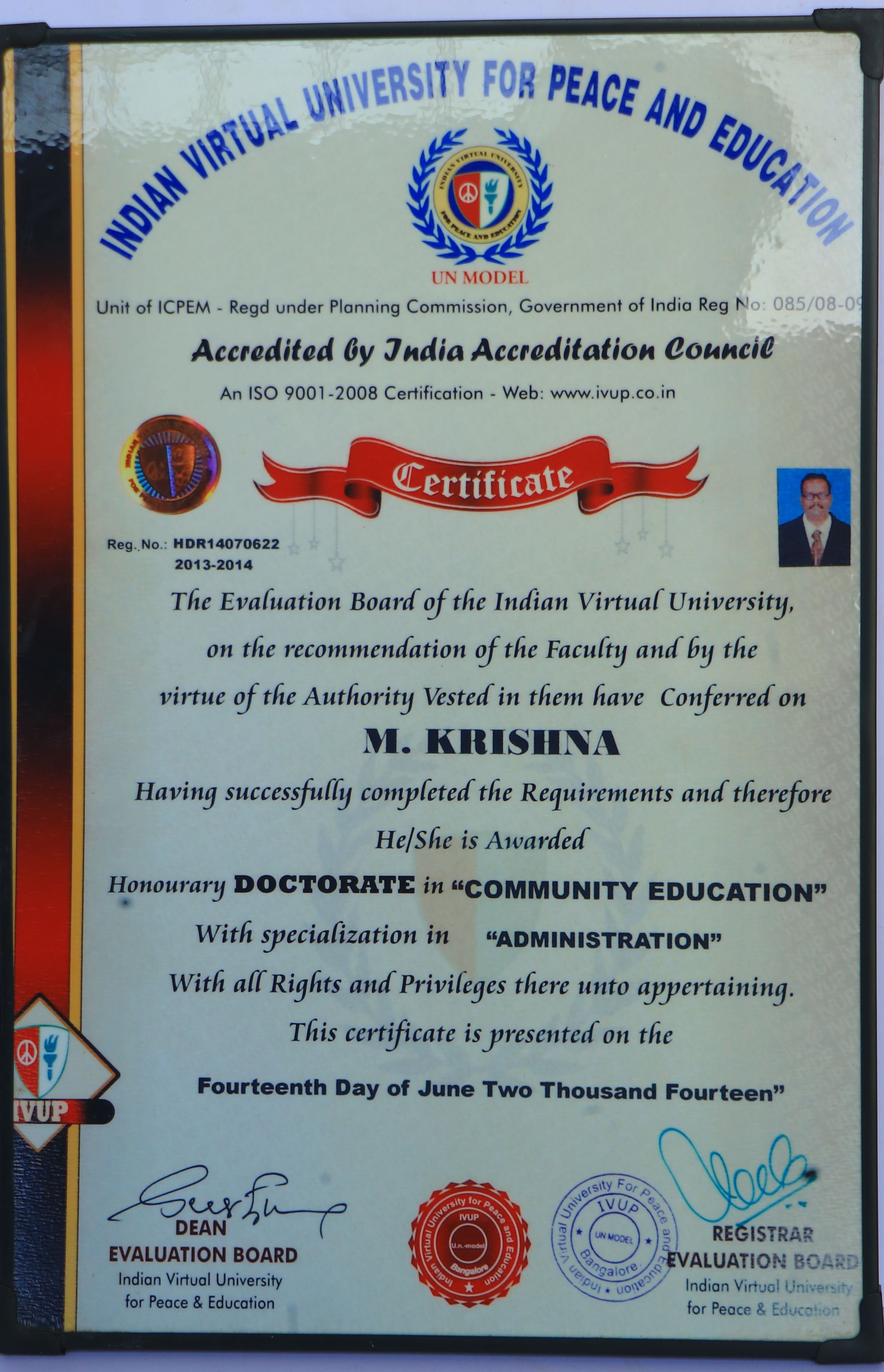 Certificate 9